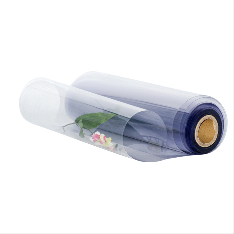 1 - geen blauwe plastic transparante PVC