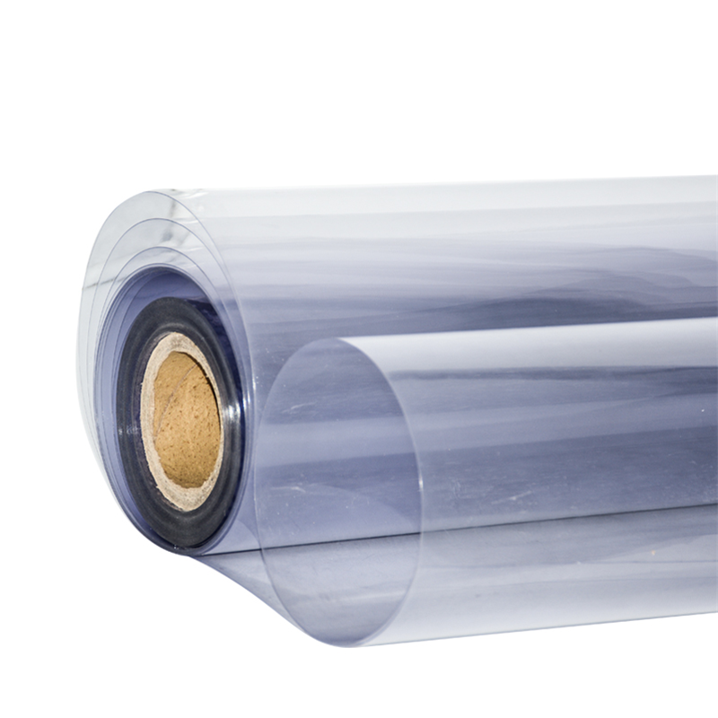 1 - geen blauwe plastic transparante PVC