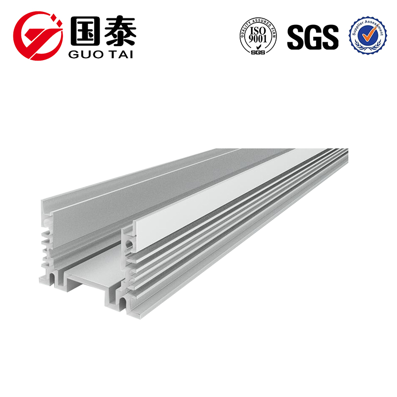Koellichaam aluminium profiel LED profiel extrusie aluminium frame fabricage gewicht van aluminium sectie