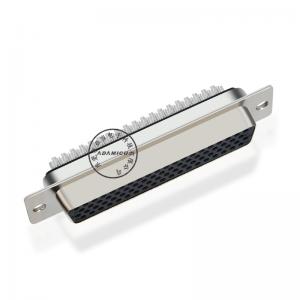 d sub 78-pins soldeerdichtheid vrouwelijke elektronische connector