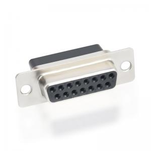 da 15-pins vrouwelijke connector elektronische connector fabrikanten krimp socket
