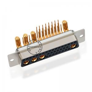 hoge stroom 36W4 soldeerpen haakse connector