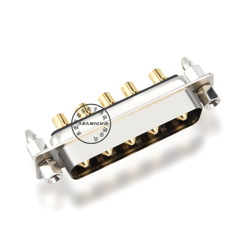 high power 5W5 connectoren soldeer pin rechte mannelijke en vrouwelijke connectoren