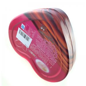 Hartvormige chocoladedoos van snoepkwaliteit