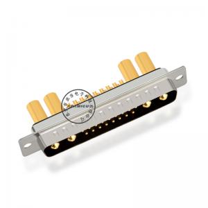 professionele ventilatorfabrikant van een hoog vermogen D-SUB 21W4 mannelijke soldeer-type connector
