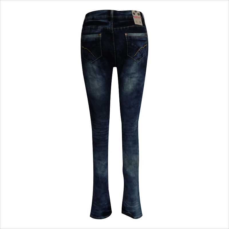 zuur wassen hoge stijging bootcut jean WS1004