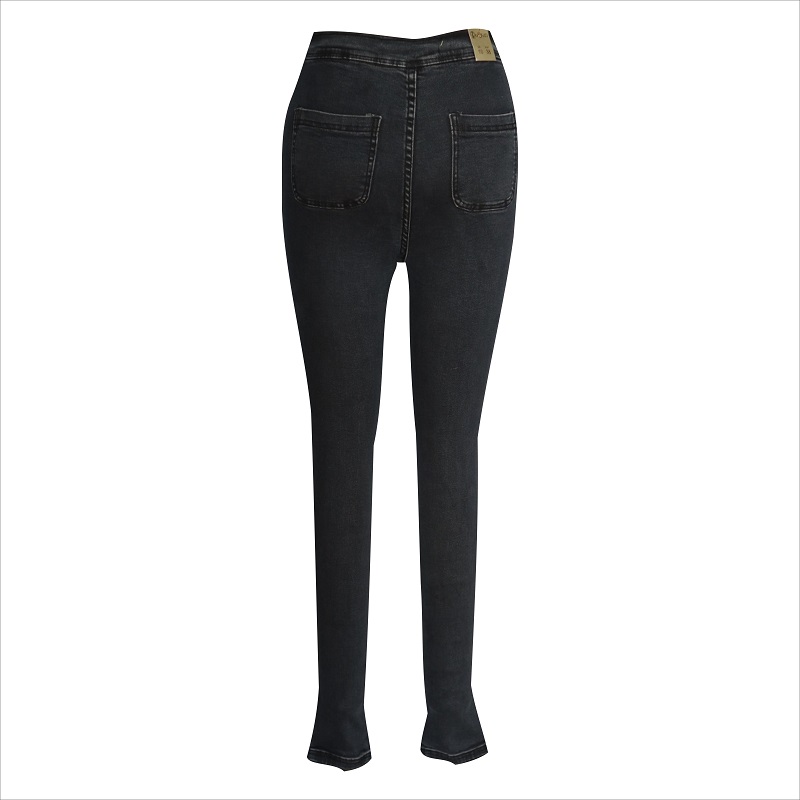 mooie fit disco grijs skinny jean WS1005