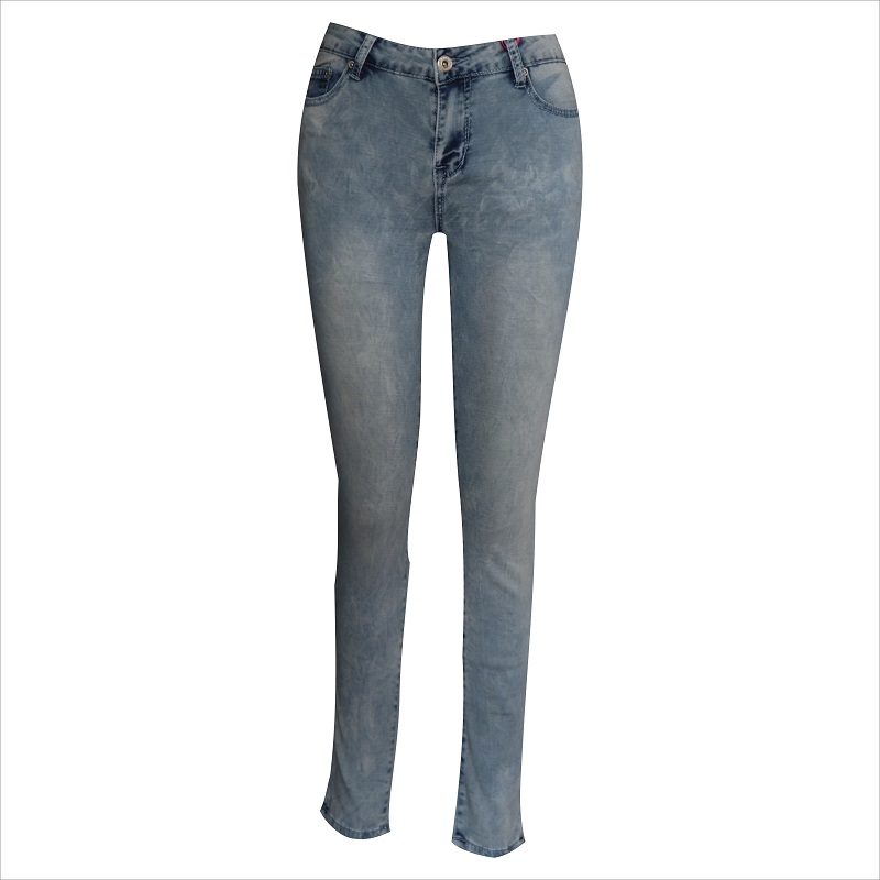 bleekmiddel was vrouwen magere jean WS1006