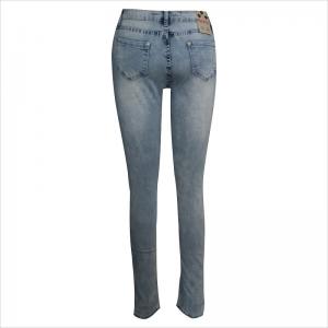 bleekmiddel was vrouwen magere jean WS1006