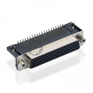 d sub 90 graden pcb socket 78-pins vrouwelijke connector