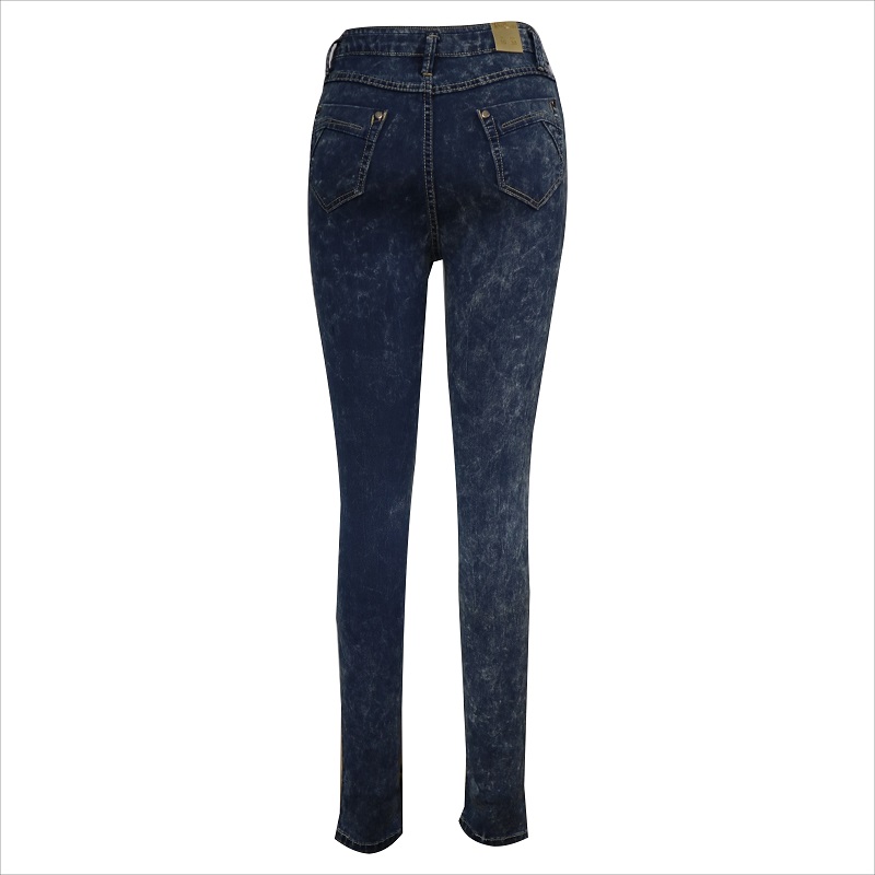 dames acid wash disco jean WS1009