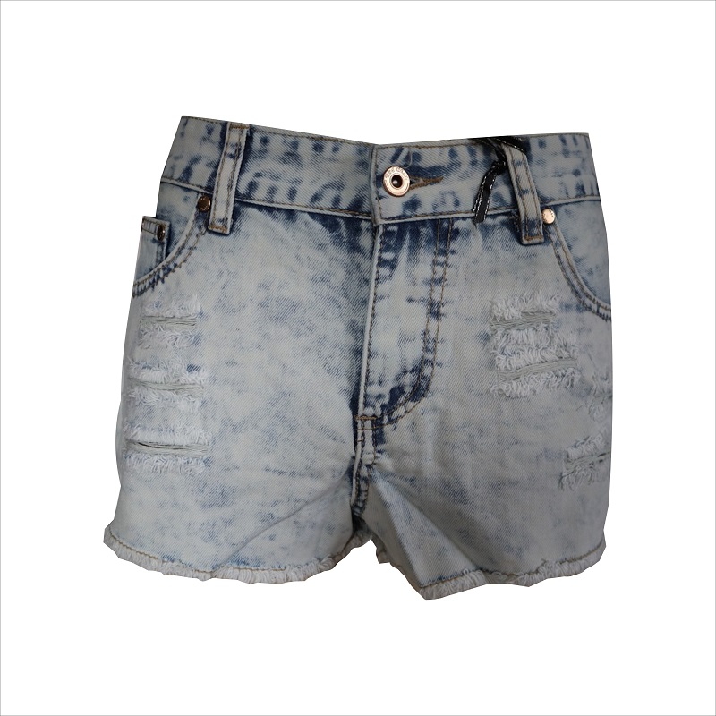 dames bleekwater was distressed shorts WS1013