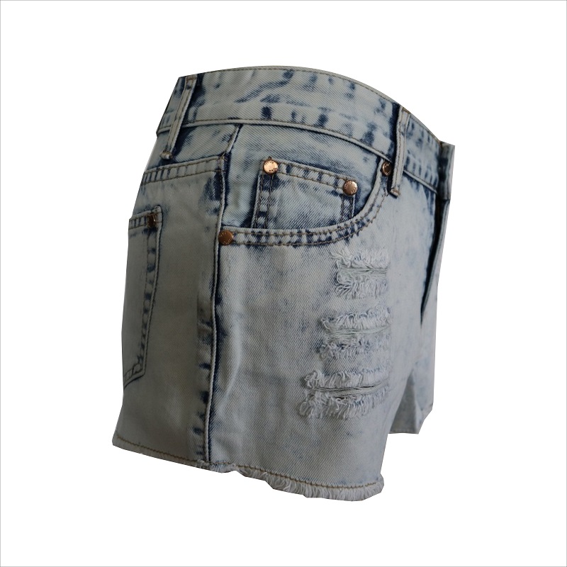 dames bleekwater was distressed shorts WS1013