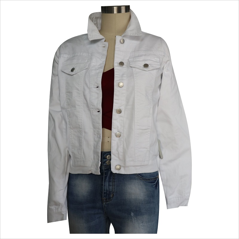 witte stretchjas WS10129