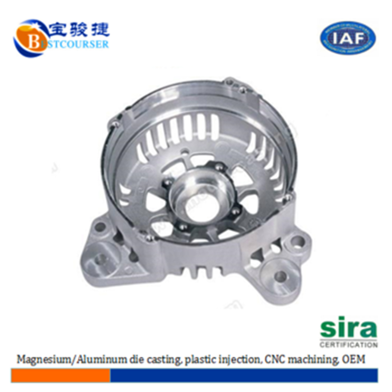 op maat gemaakte magnesium / aluminium spuitgieten reserveonderdelen