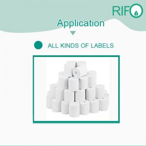 Oppervlaktecoating Traditioneel bedrukbaar synthetisch papier voor etiketten Stickers Tags