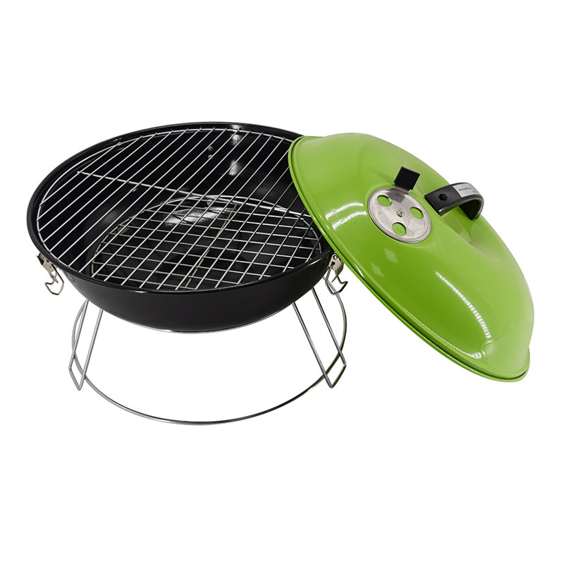 Eenvoudig ontwerp mini waterkoker bbq grill houtskool barbecue griller