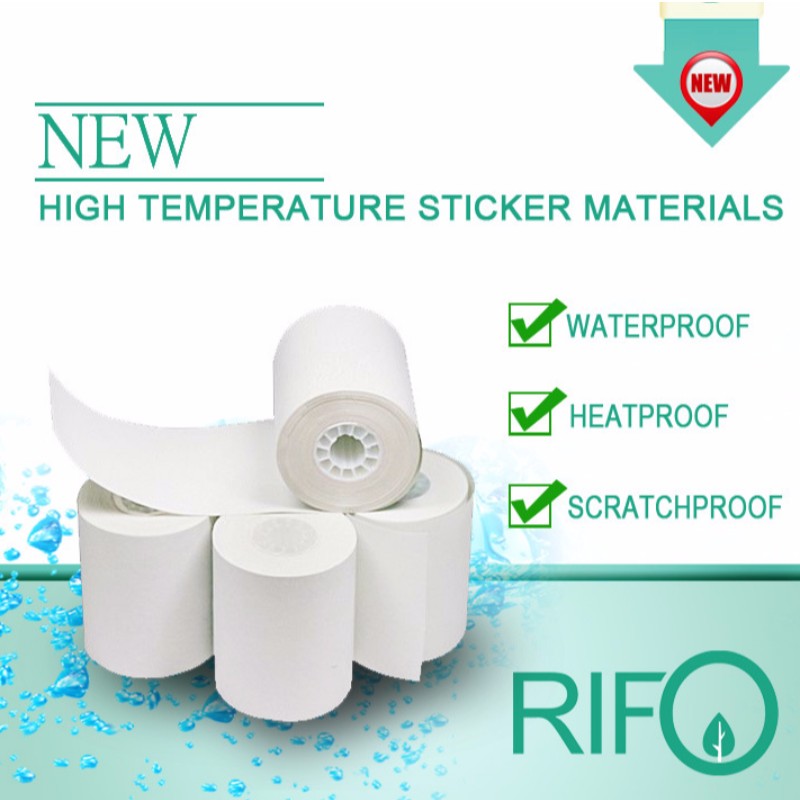 Rifo Eco-vriendelijke hoge temperatuur bescherm labels Etiketten Grondstoffen