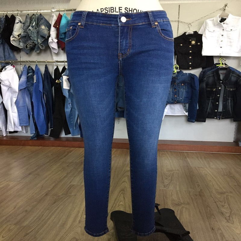 bleach wash rip-skinny jeans WS109057
