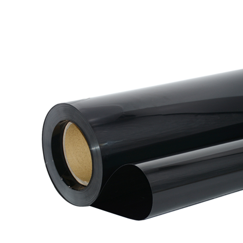 0,15 mm hoogglanzend flexibel PVC dun kunststof blad zwart