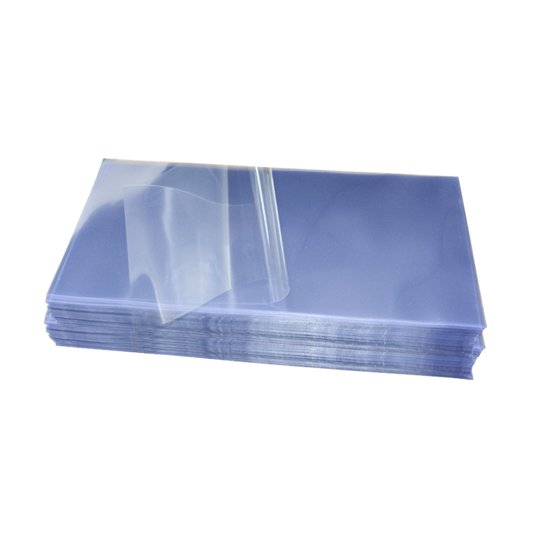 Antistatische PVC doorzichtige lensvormige harde kantoorbenodigdheden Plastic velbeschermers