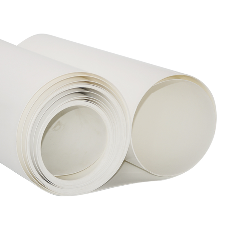 Zwart-witte siliconen gecoate PET-plastic loslaatfilm
