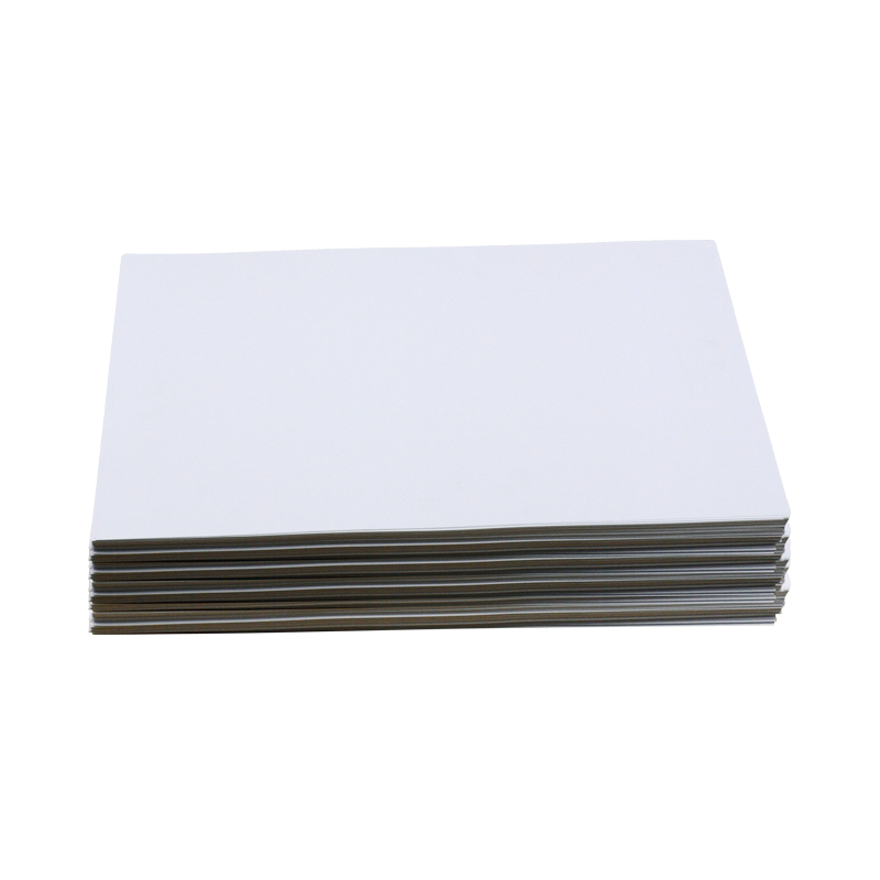 1 mm UV A4-formaat Stijve witte ondoorzichtige inkjet printbare PVC-plastic folie voor ID-kaart