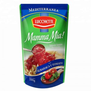 enkele opstaande zak met ronde bodem voor koffiethee voor huisdieren en zaadverpakkingen