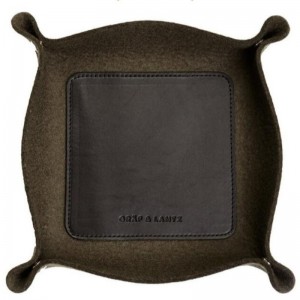 Kunstleer Valet Dienblad