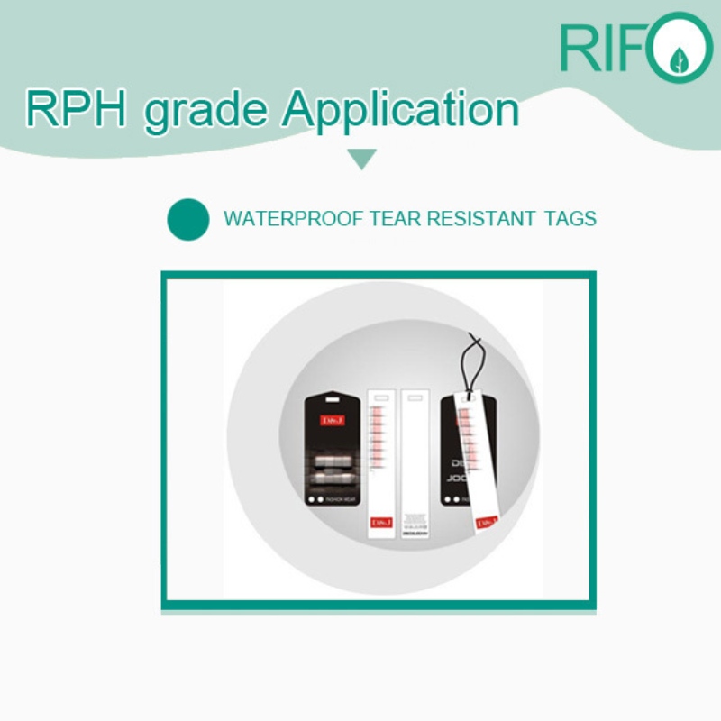 Waterbestendig PP synthetisch materiaal voor visitekaartje Naamkaart met MSDS gecertificeerd