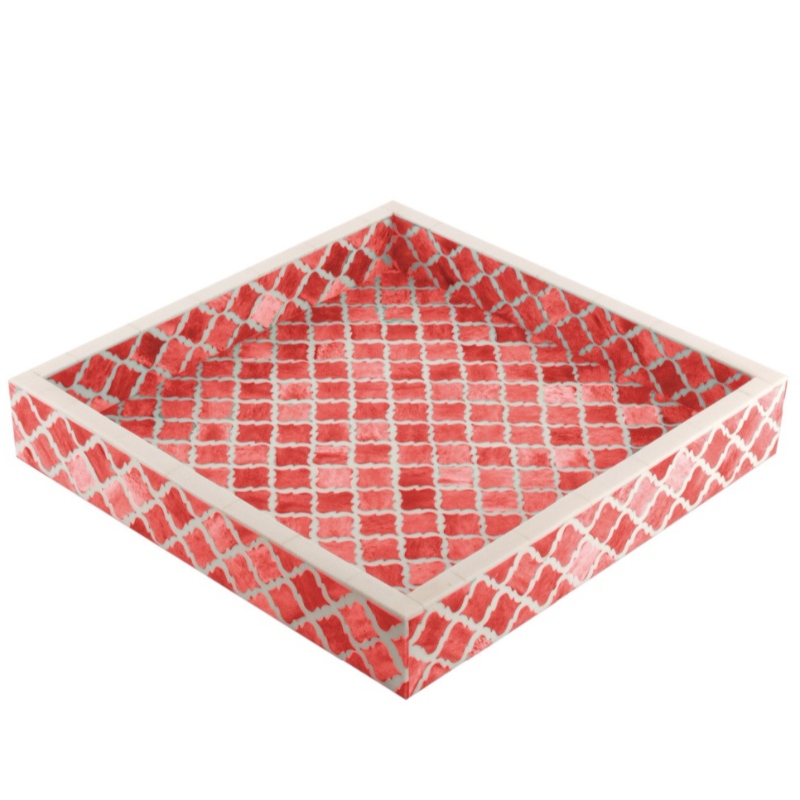 Mozaïek houten accent lade