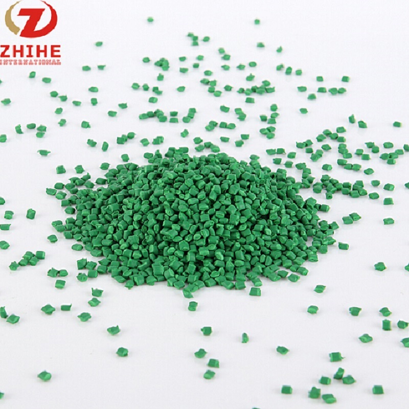 PP groene masterbatch voor plastic producten