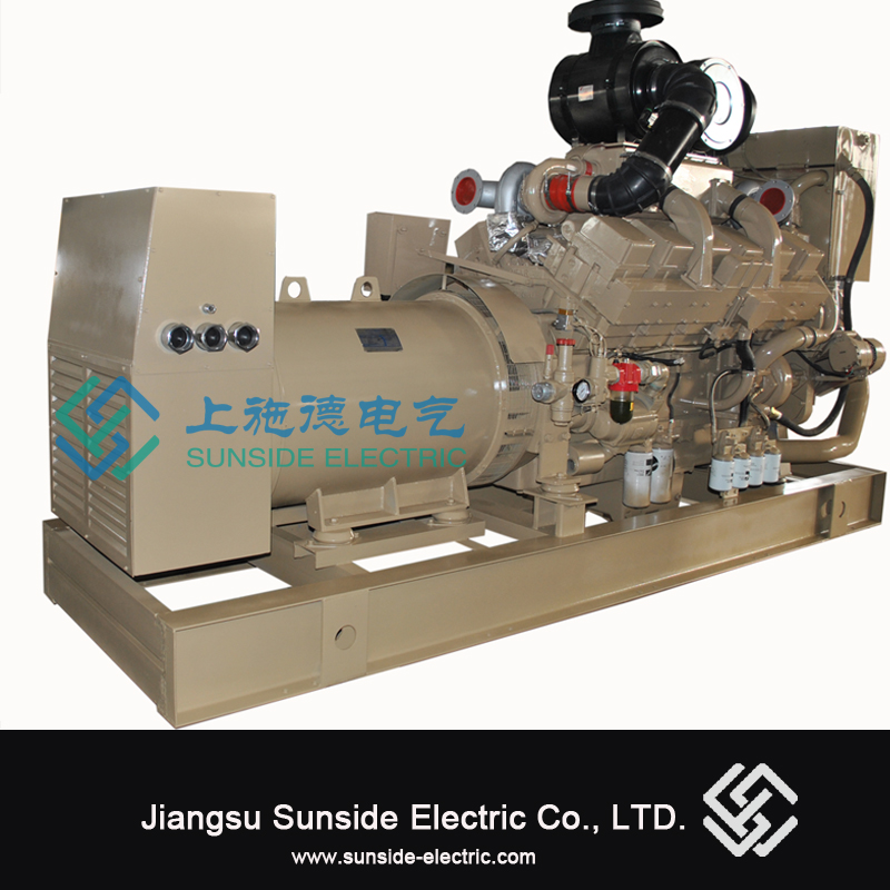 200kW Cummins mariene generator met CCS