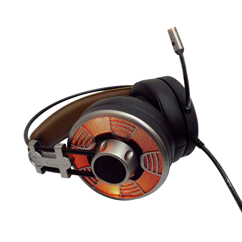 50 mm driver over ear gaming-headset 7.1 met omgevingsgeluid voor PS4, PC, XBOX ONE