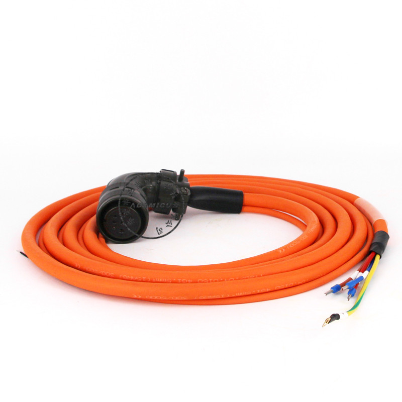 hoge kwaliteit hoge flex kabel ASD-A2-PW1103-G Delta servomotor voedingskabel