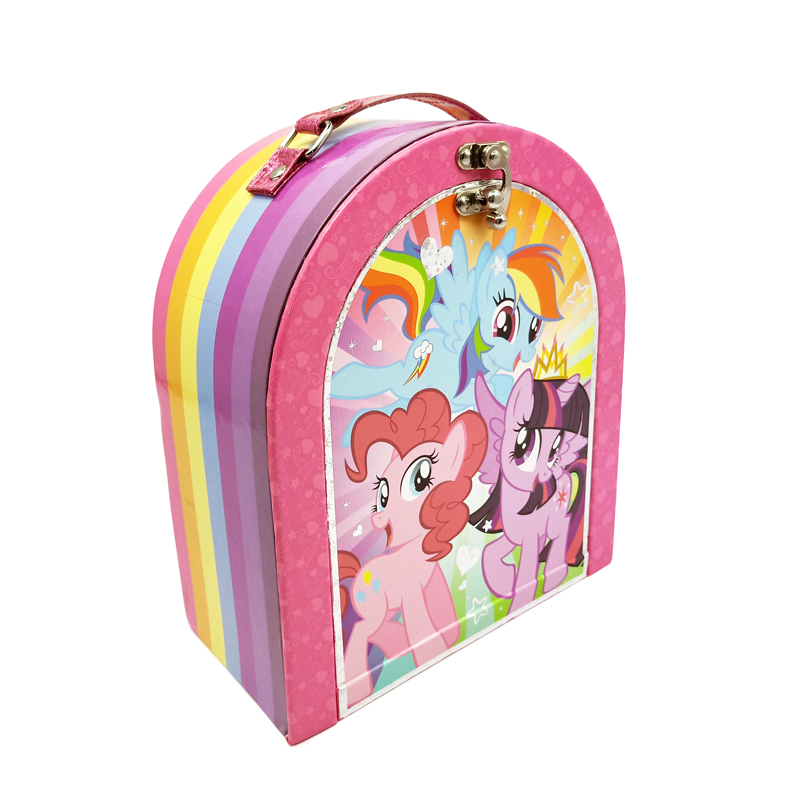 Stevig kartonnen papieren lunchbox op maat ontworpen zoete geschenkdoos voor kinderen