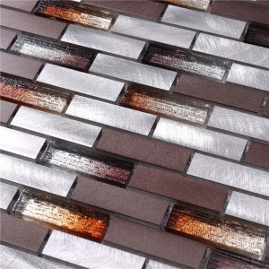 Moderne 3D-effect wand landschap tegels voor slaapkamer muur