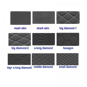 Neopreen embosse stof