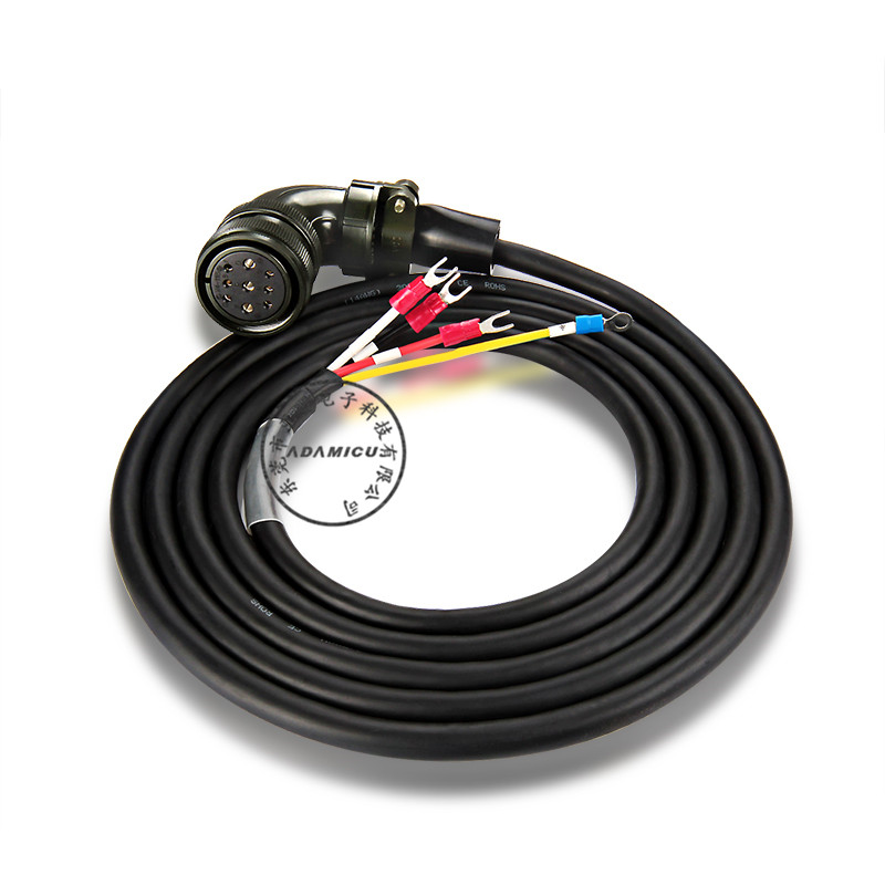 industriële elektrische kabel Delta servomotor pvc afgeschermde voedingskabel
