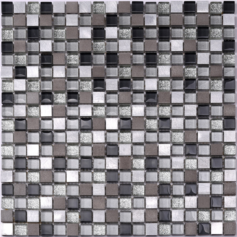 Glitter gehard glas mozaïek keuken backsplash