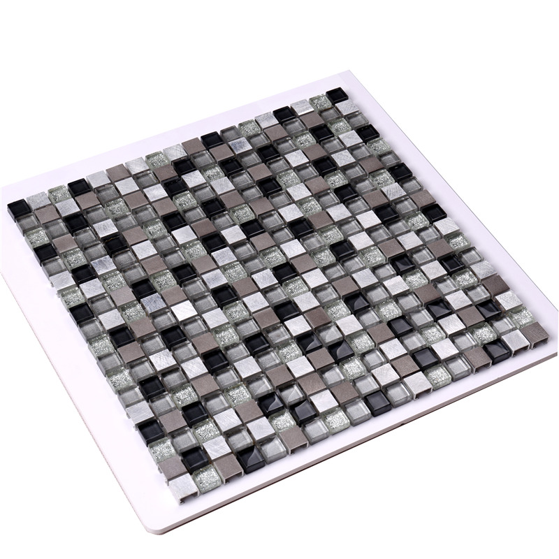 Glitter gehard glas mozaïek keuken backsplash
