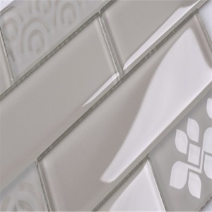 Ice craquelé gebroken arabesk golvende glazen tegels prijzen