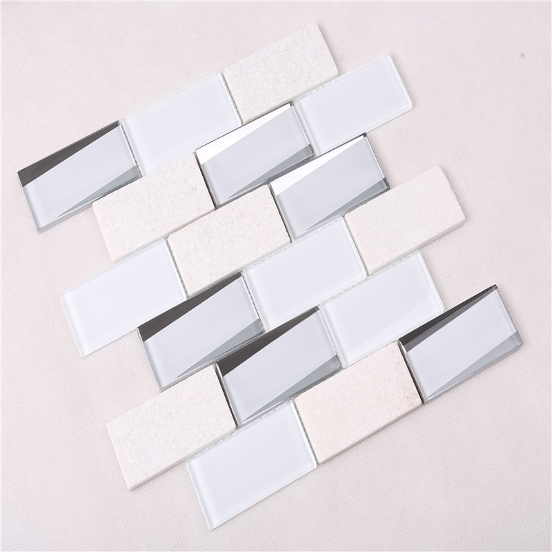 HMB01 Decoratie Wit Keuken Backsplash Mozaïek Wandtegels Keuken Lanka Tegel Prijs