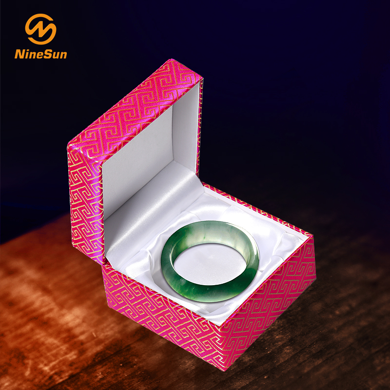 Rode kleur Bangle box voor dames
