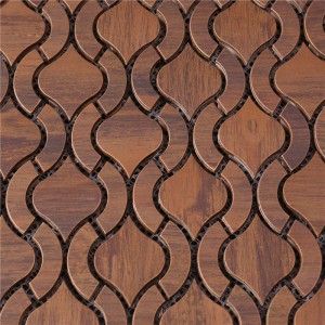 Goede kwaliteit Matt Surface Tile Cooper Mosaic Tile