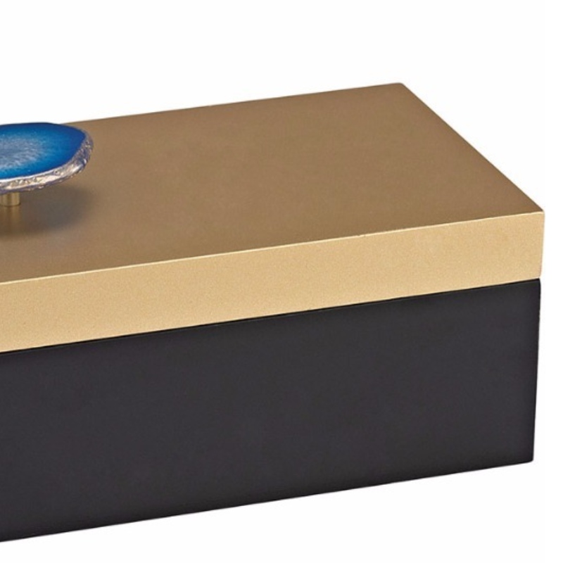 Jewel decoratieve doos met edelsteen