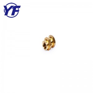 Beste kwaliteit op maat CNC verspanen deel Hex hoofd schroefmoer met goedkope prijs