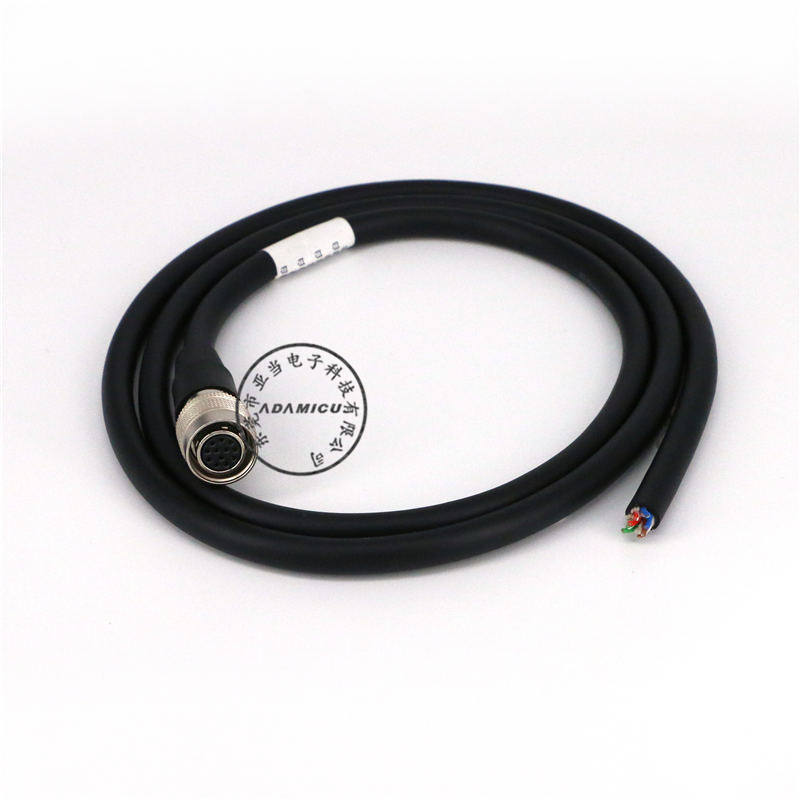 12-pins ronde kabelconnector voor industriële camera