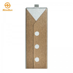 Gouden en zilveren pennenbakje