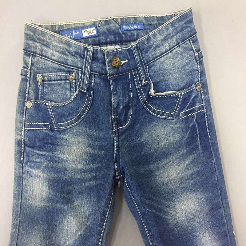 contrasterende jeans voor jongens WSG005